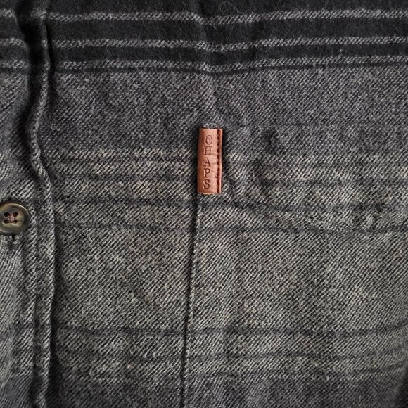 Chaps Performance Flannel Long Sleeve Button Down Shirt Men's Size XL - Picture 6 of 7